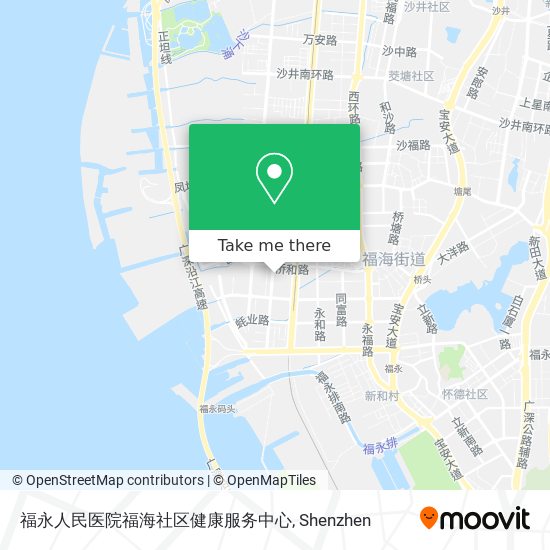 福永人民医院福海社区健康服务中心 map