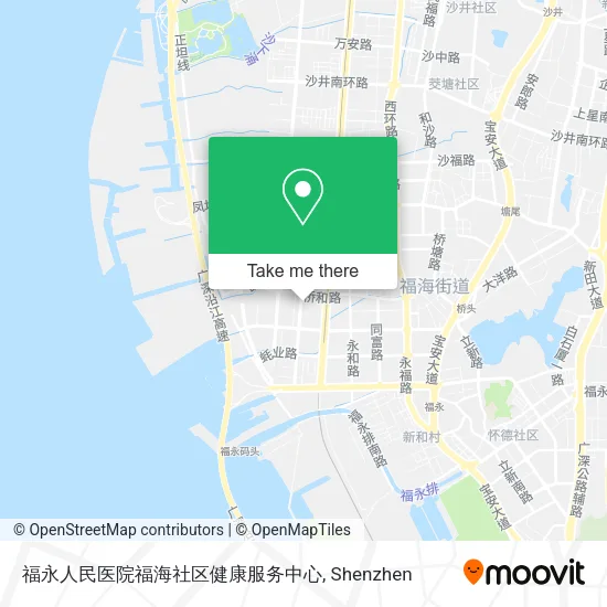 福永人民医院福海社区健康服务中心 map