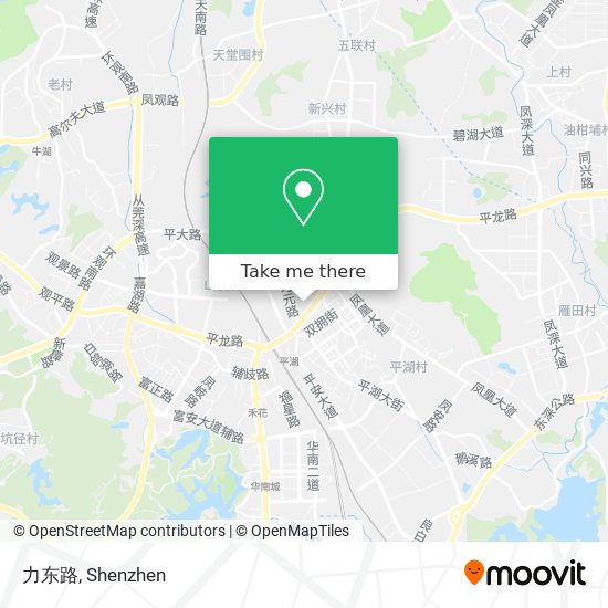 力东路 map