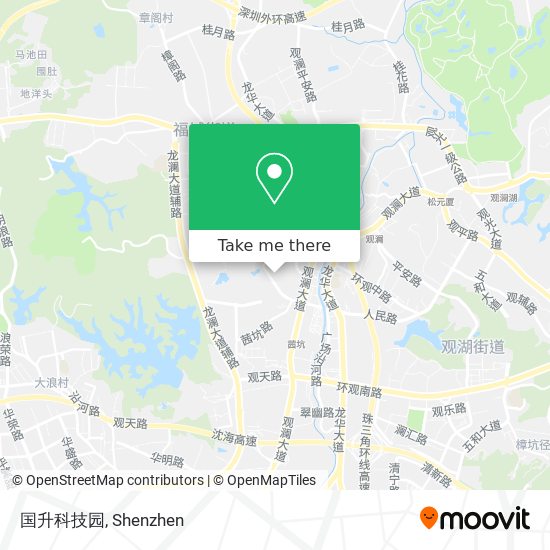 国升科技园 map