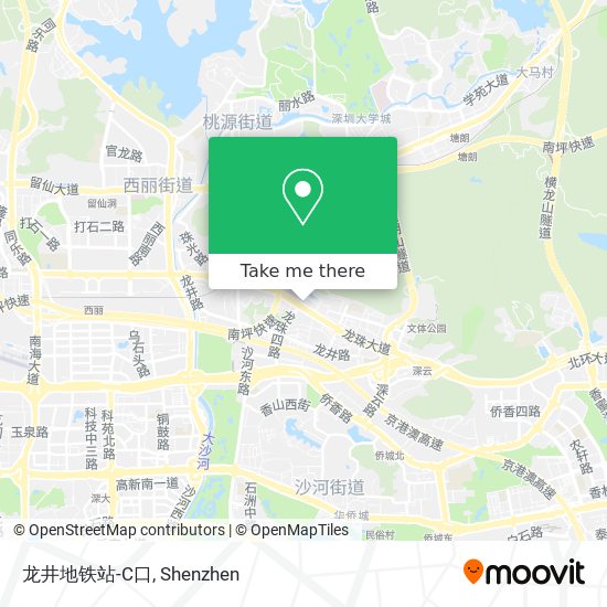 龙井地铁站-C口 map