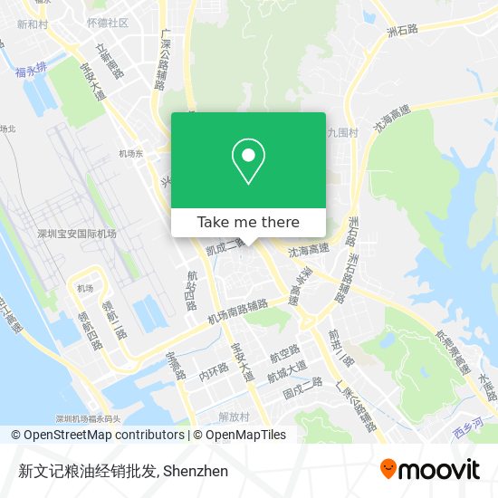 新文记粮油经销批发 map