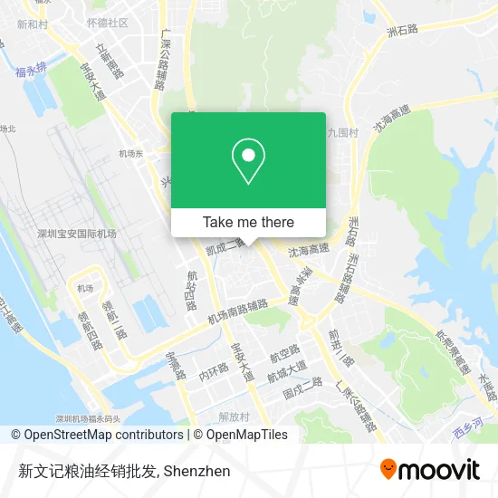 新文记粮油经销批发 map
