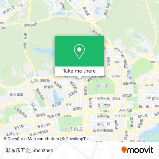 新东乐五金 map