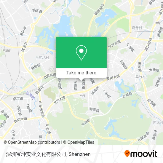 深圳宝坤实业文化有限公司 map