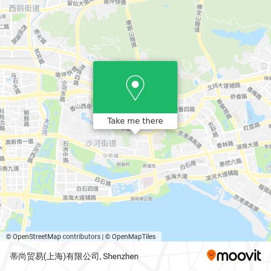 蒂尚贸易(上海)有限公司 map