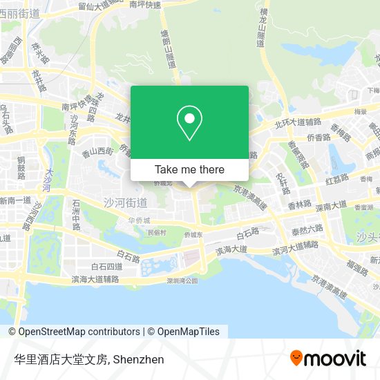华里酒店大堂文房 map