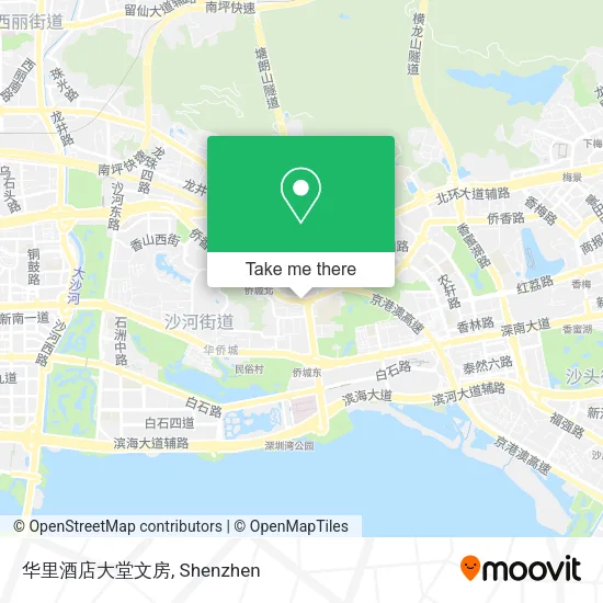 华里酒店大堂文房 map