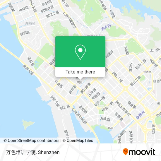 万色培训学院 map