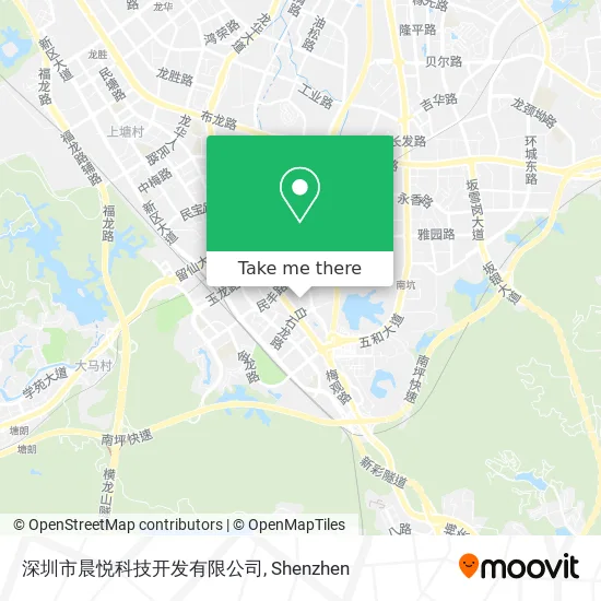 深圳市晨悦科技开发有限公司 map
