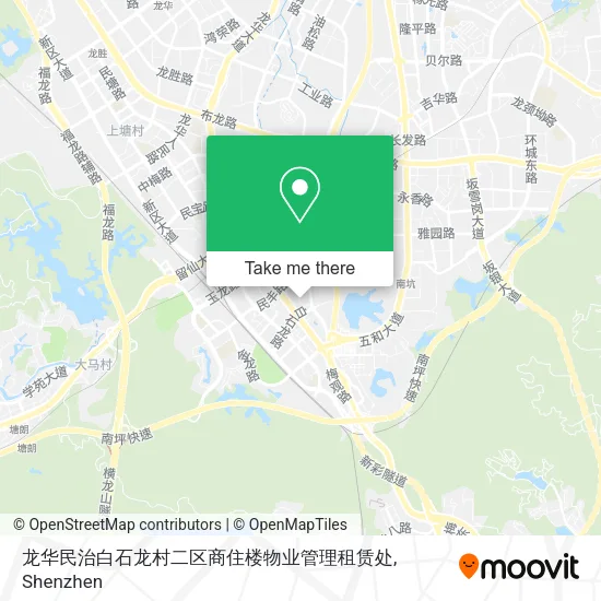 龙华民治白石龙村二区商住楼物业管理租赁处 map
