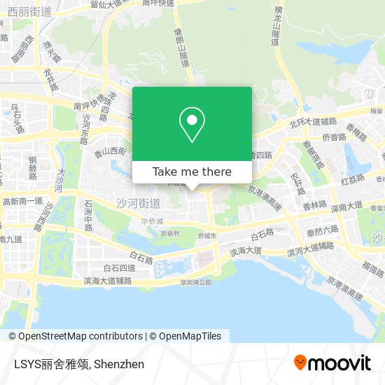 LSYS丽舍雅颂 map