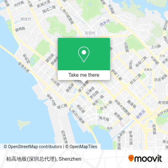 柏高地板(深圳总代理) map