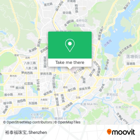 裕泰福珠宝 map
