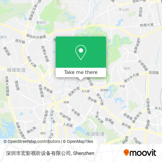 深圳市宏影视听设备有限公司 map
