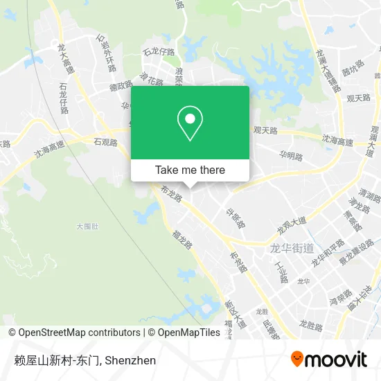 赖屋山新村-东门 map