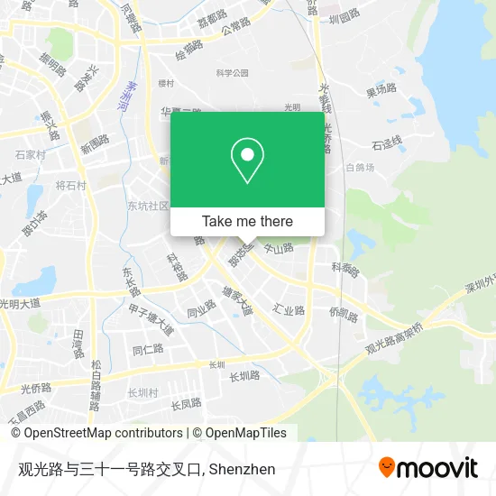 观光路与三十一号路交叉口 map