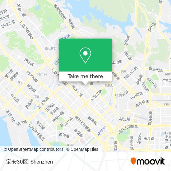 宝安30区 map