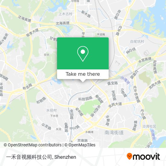 一禾音视频科技公司 map