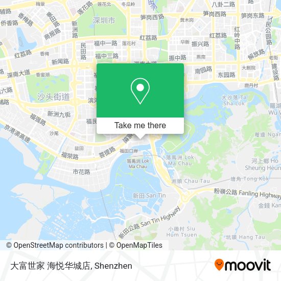 大富世家 海悦华城店 map