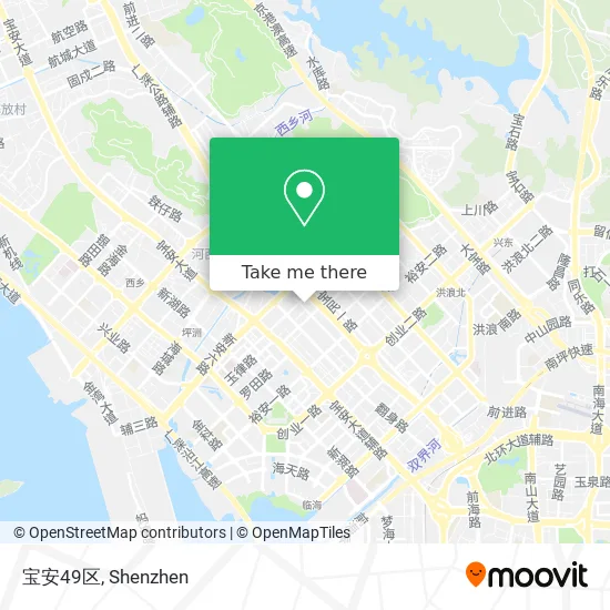 宝安49区 map