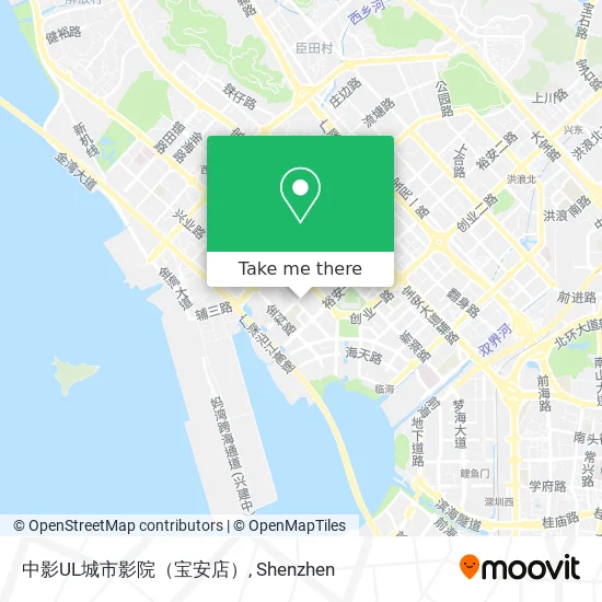中影UL城市影院（宝安店） map