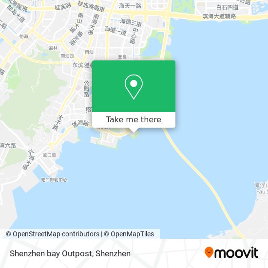 Shenzhen bay Outpost map