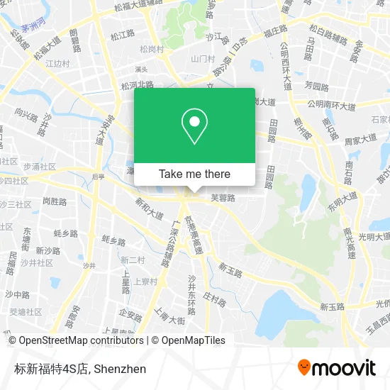 标新福特4S店 map