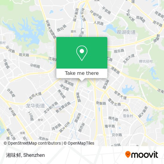 湘味鲜 map