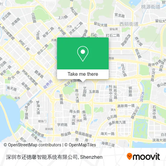 深圳市还德馨智能系统有限公司 map