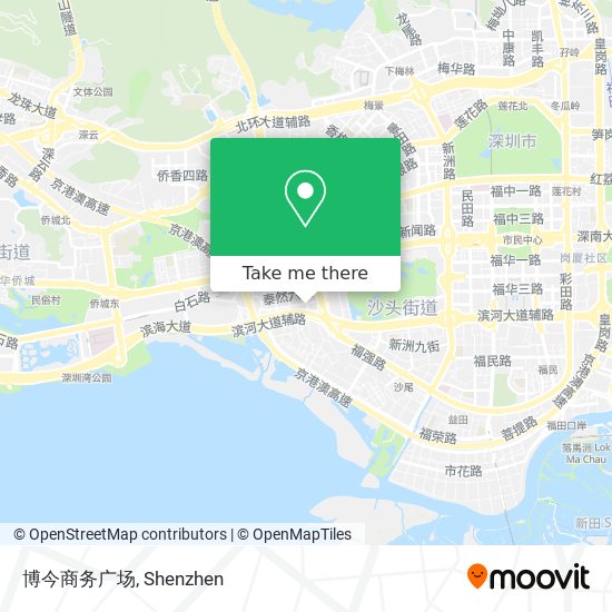 博今商务广场 map
