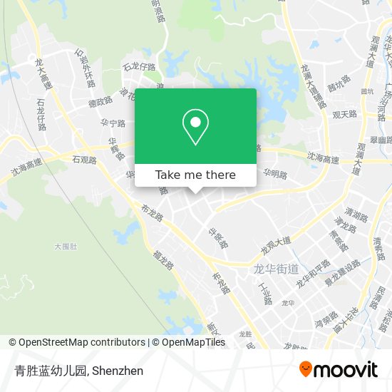 青胜蓝幼儿园 map