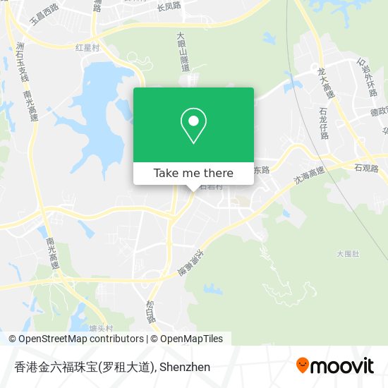 香港金六福珠宝(罗租大道) map