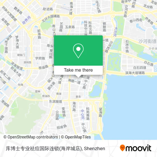 库博士专业祛痘国际连锁(海岸城店) map