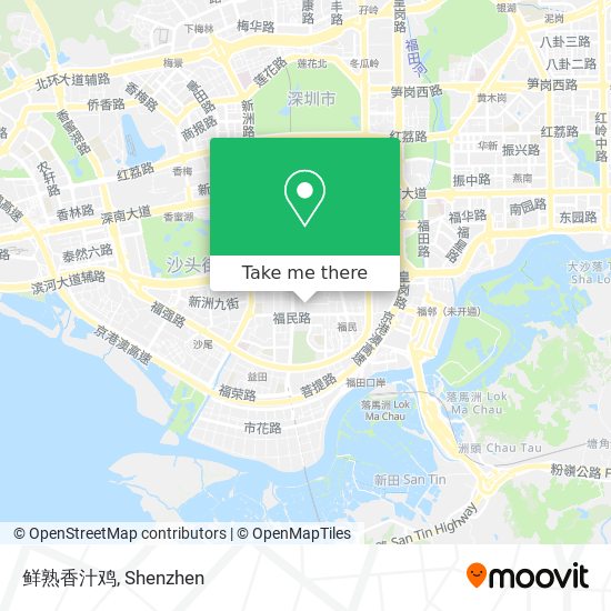 鲜熟香汁鸡 map