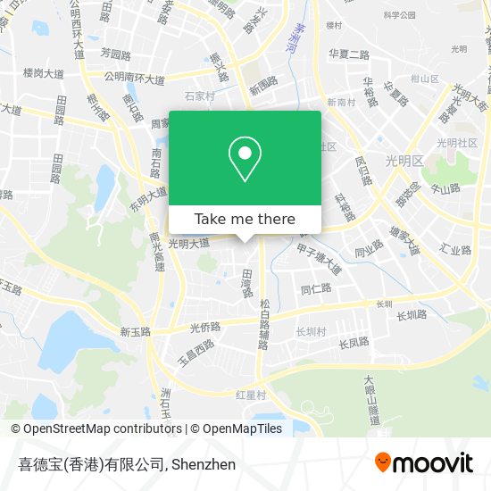 喜德宝(香港)有限公司 map