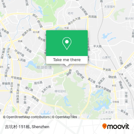 吉坑村-151栋 map