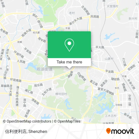 信利便利店 map