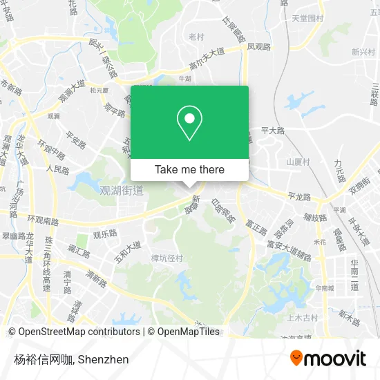 杨裕信网咖 map