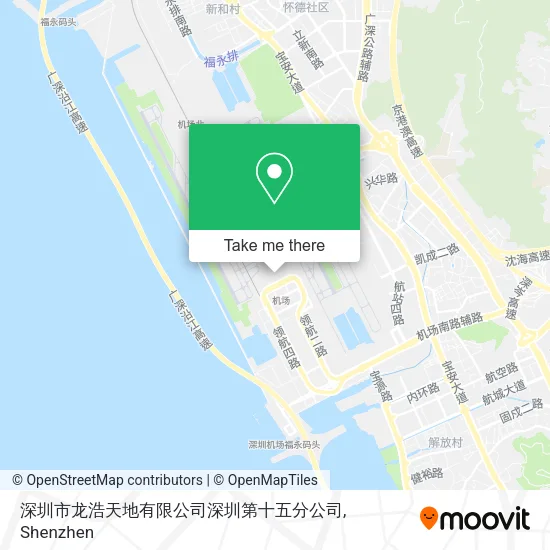深圳市龙浩天地有限公司深圳第十五分公司 map