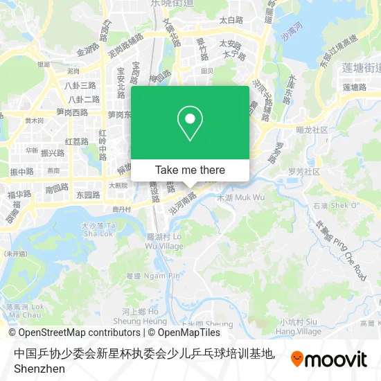 中国乒协少委会新星杯执委会少儿乒乓球培训基地 map