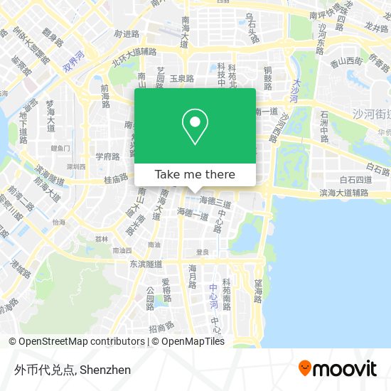 外币代兑点 map