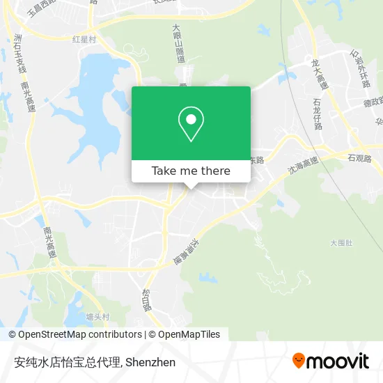 安纯水店怡宝总代理 map