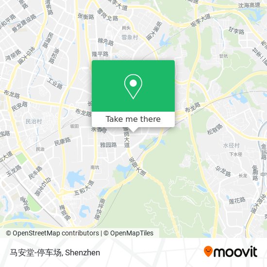 马安堂-停车场 map