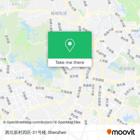 茜坑新村四区-31号楼 map