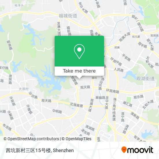 茜坑新村三区15号楼 map