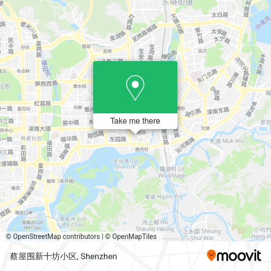 蔡屋围新十坊小区 map