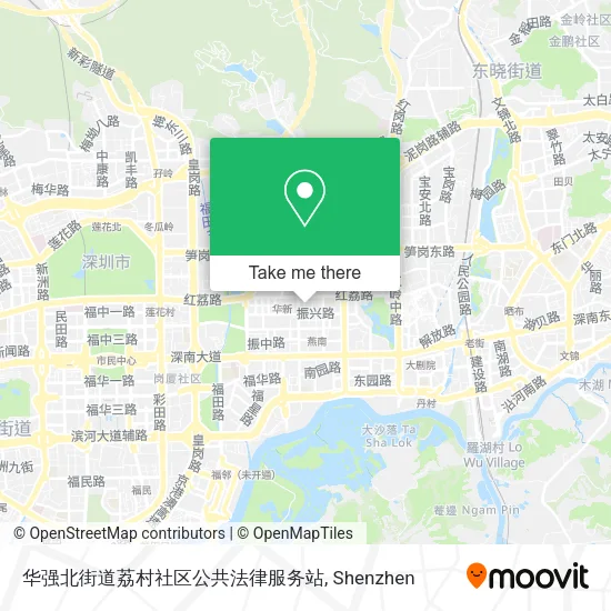 华强北街道荔村社区公共法律服务站 map