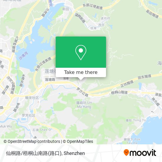 仙桐路/梧桐山南路(路口) map