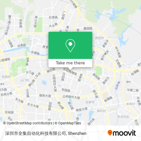 深圳市全集自动化科技有限公司 map